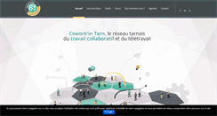 Desktop Screenshot of coworking-tarn.com
